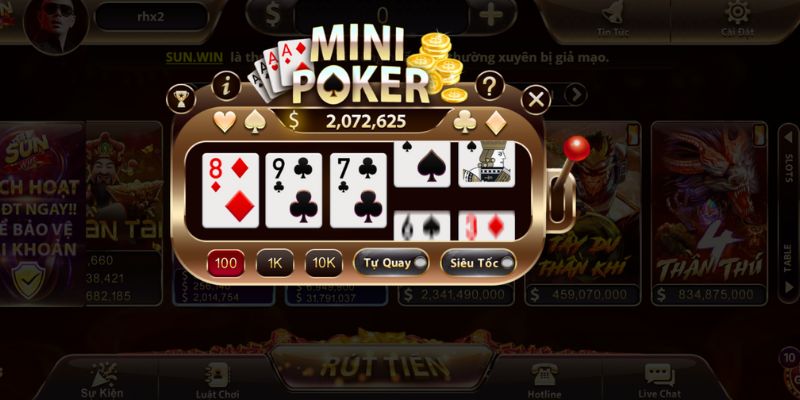 Mini Poker