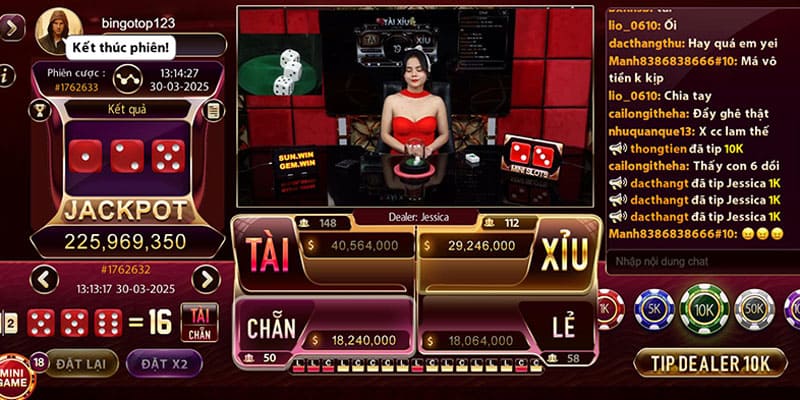 Tài Xỉu Live