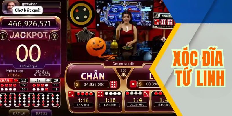 Xóc đĩa tứ linh